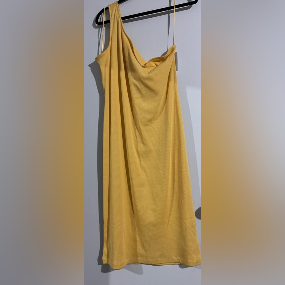 Nine West One Shoulder Dress XXL NWT